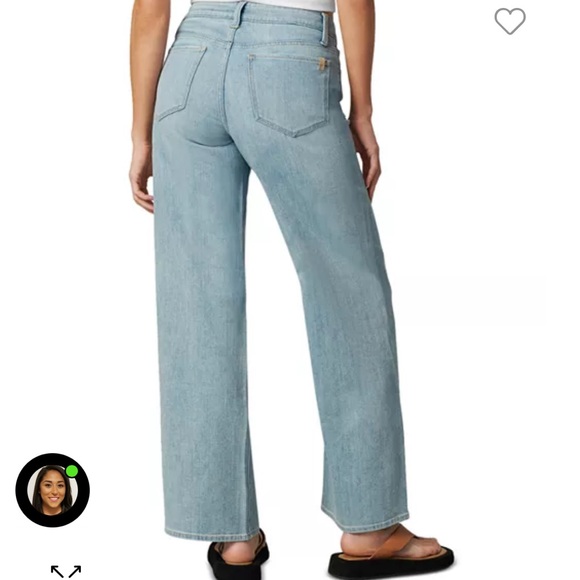 NWT JOES JEANS THE LOU LOU LOW RISE WIDE LEG JEANS current season Shopbop 25 - Picture 3 of 9